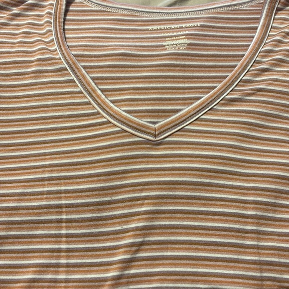 american eagle oversized soft and sexy v neck t shirt - Picture 3 of 5